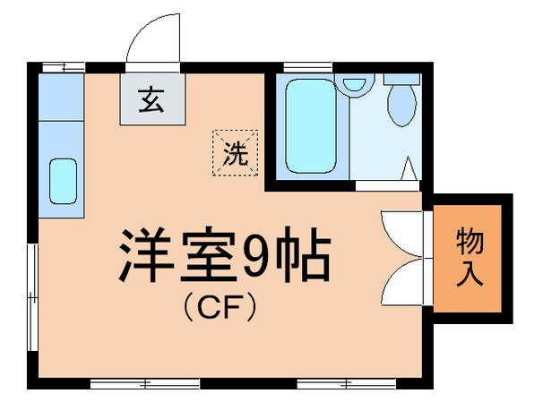 内藤荘の物件間取画像